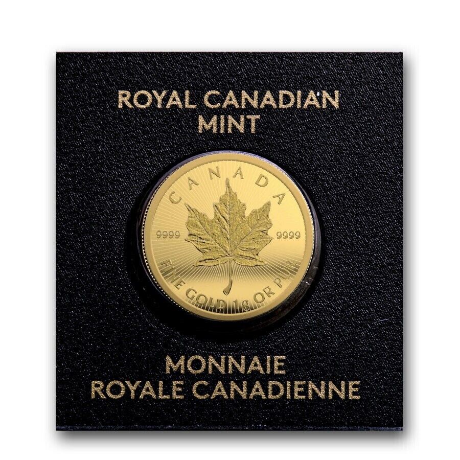 2023 Maplegram 1 gram .9999 Fine Gold - Royal Canadian Mint – CoinsTV