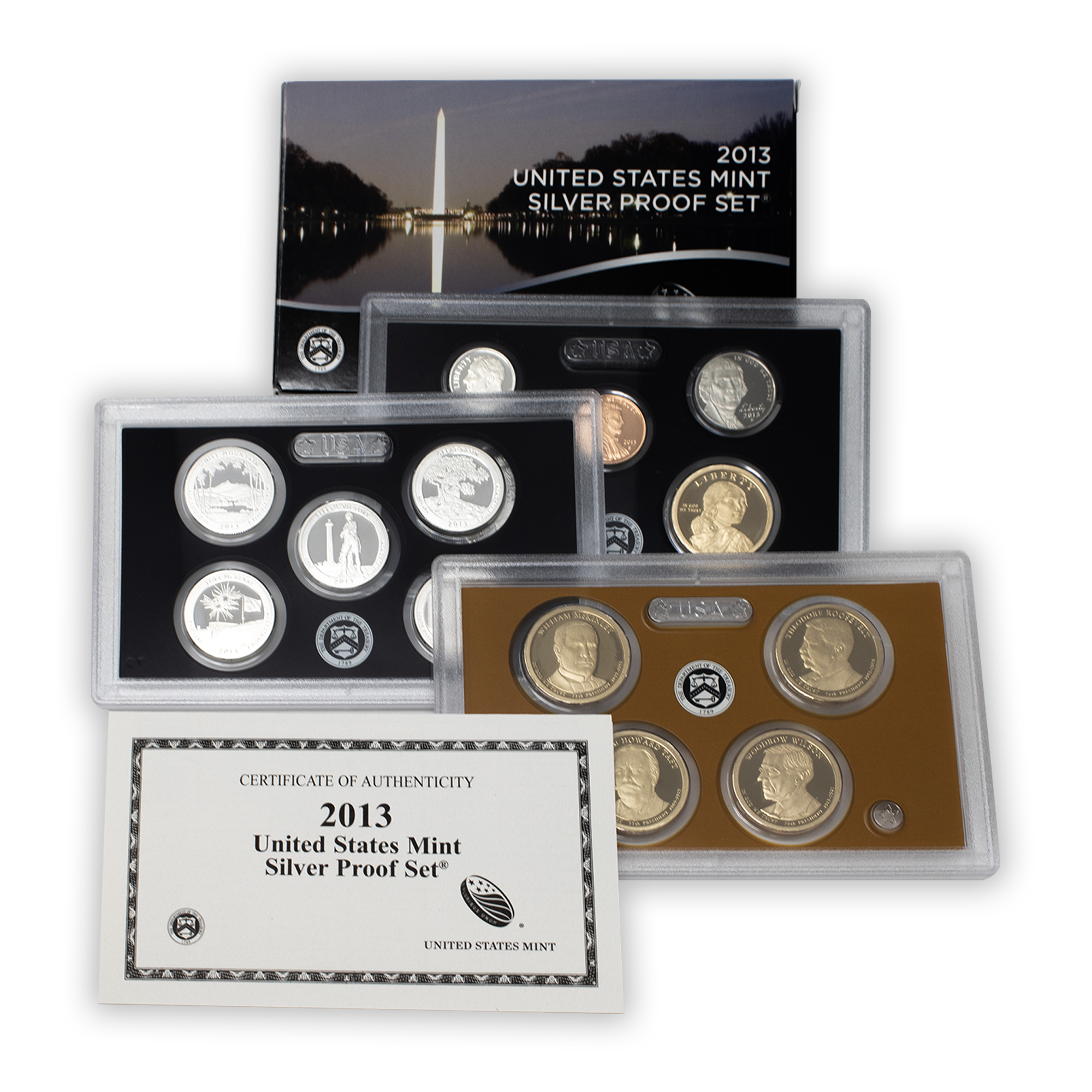 2013 US Proof Set - 14 Coins – CoinsTV