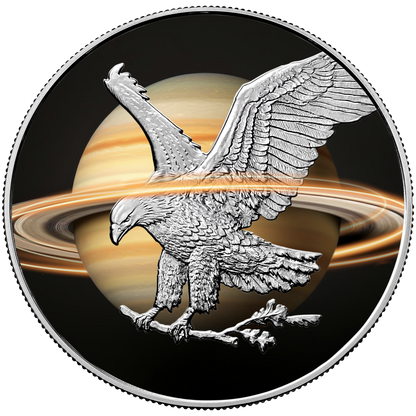 2024 Saturn Silver Eagle - Planets of the Solar System Series