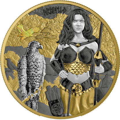 2025 Valkyries: Arnhild Valhalla - 1 oz Silver BU