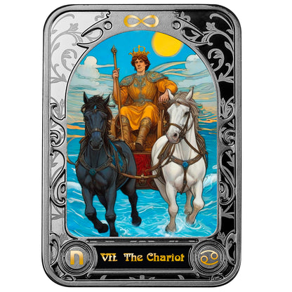 2024 Cameroon Tarot - The Chariot 28.8g Silver