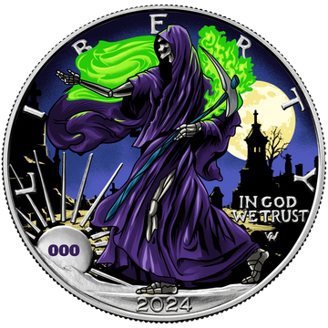 2024 Chromatics Halloween Grim Reaper Eagle