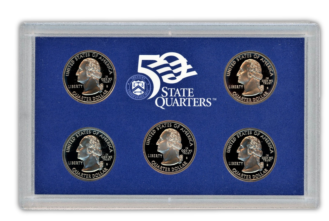 1999 US Proof Set - 9 Coins