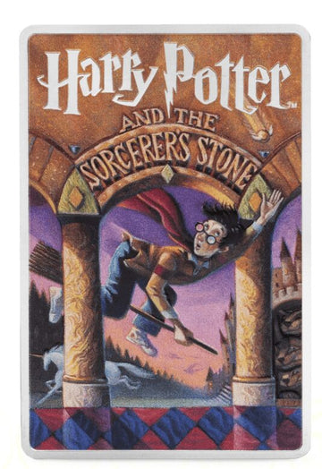 Harry Potter Book Covers: Harry Potter and The Sorcerers Stone 2 oz Silver