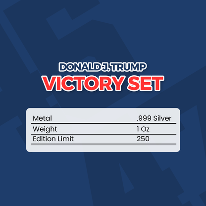 2024 Donald Trump Victory 4 Bar Set