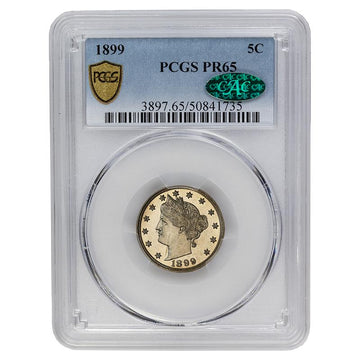 1899 Liberty Head Nickel - PCGS PR65 CAC