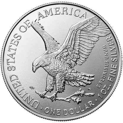 2024 State Flags Silver Eagle - New York Limited Edition