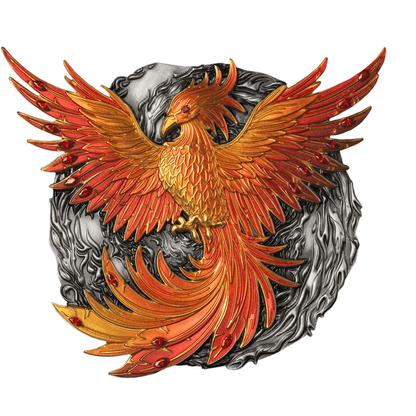 2024 Samoa Phoenix Ascendant 500g Silver Coin