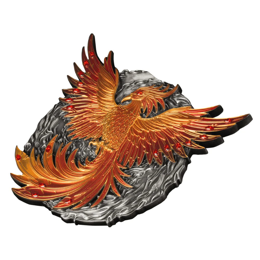 2024 Samoa Phoenix Ascendant 500g Silver Coin