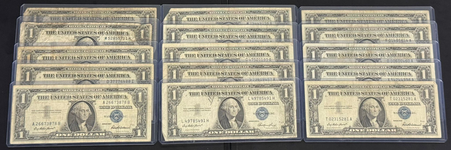 Frontier Silver Certificates - Circulated