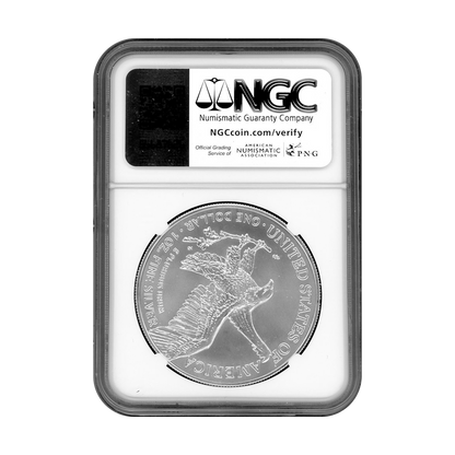 2024 Silver Eagle - Michael Gaudioso Signature Label - NGC MS70 FDOI