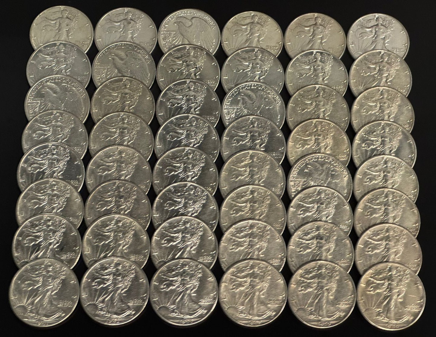 Walking Liberty Half Dollars - Slider Quality