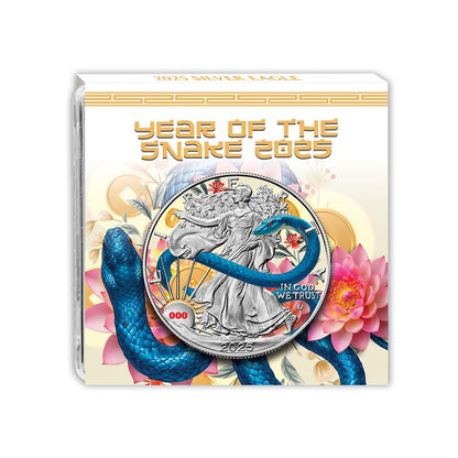 2025 Chromatics Year of the Snake Silver Eagle