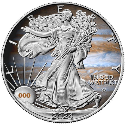 2024 Jupiter Silver Eagle - Planets of the Solar System Series