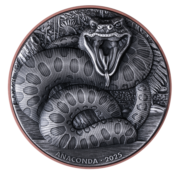 2025 Vanuatu Double Silver Giant Anaconda 10g Silver Coin