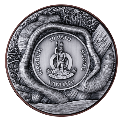 2025 Vanuatu Double Silver Giant Anaconda 10g Silver Coin