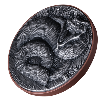 2025 Vanuatu Double Silver Giant Anaconda 10g Silver Coin