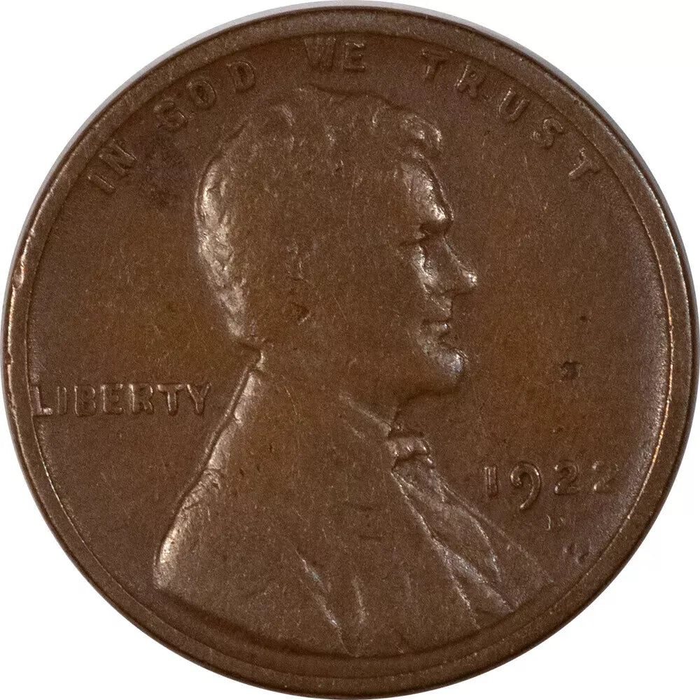 1922 D Lincoln Cent Denver - Circulated