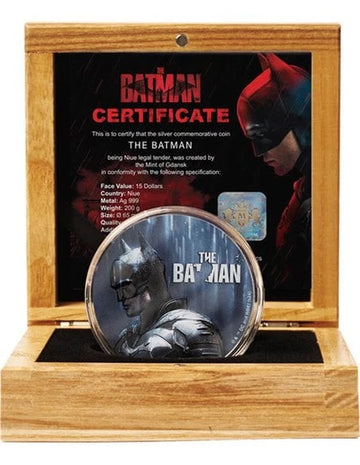 2024 Niue Batman The Dark Knight 200g Silver Coin