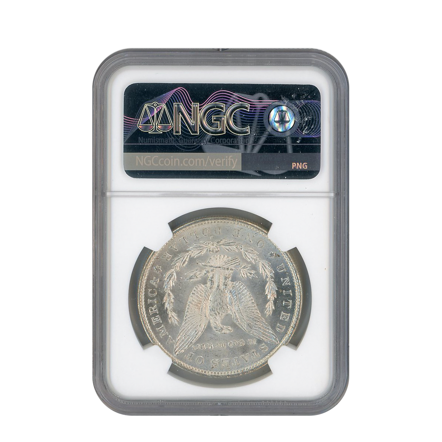 1892-O Morgan Silver Dollar New Orleans - NGC MS61