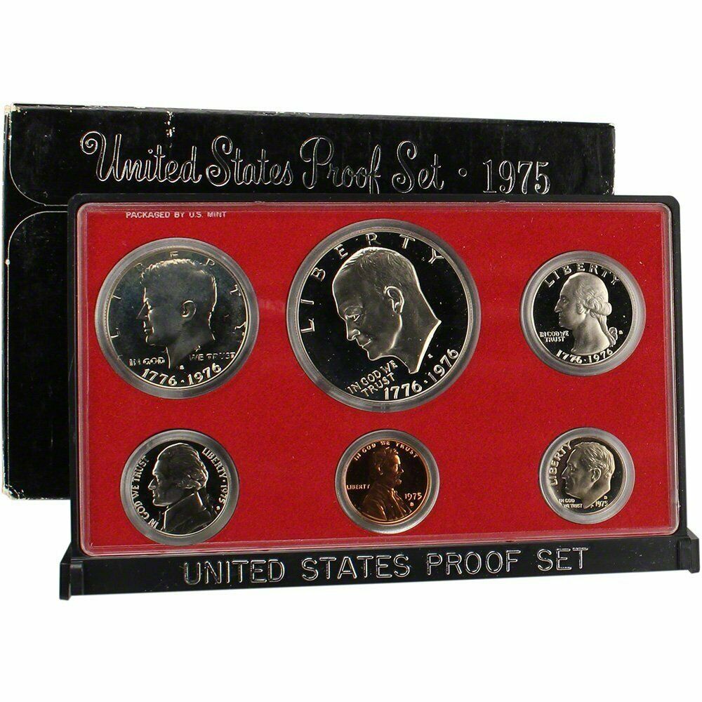 1975 US Proof Set - 6 Coins