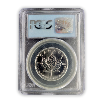 1996 $50 Platinum Maple Leaf WTC ground zero recovery