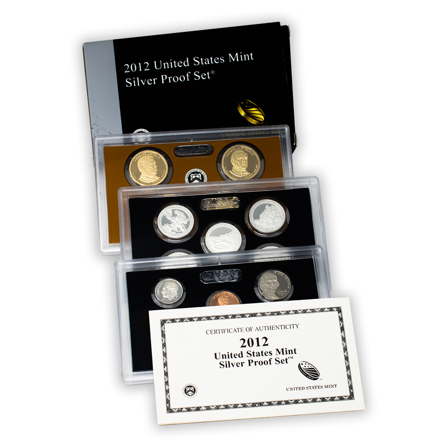 2012 Silver Proof Set - 14 Coins