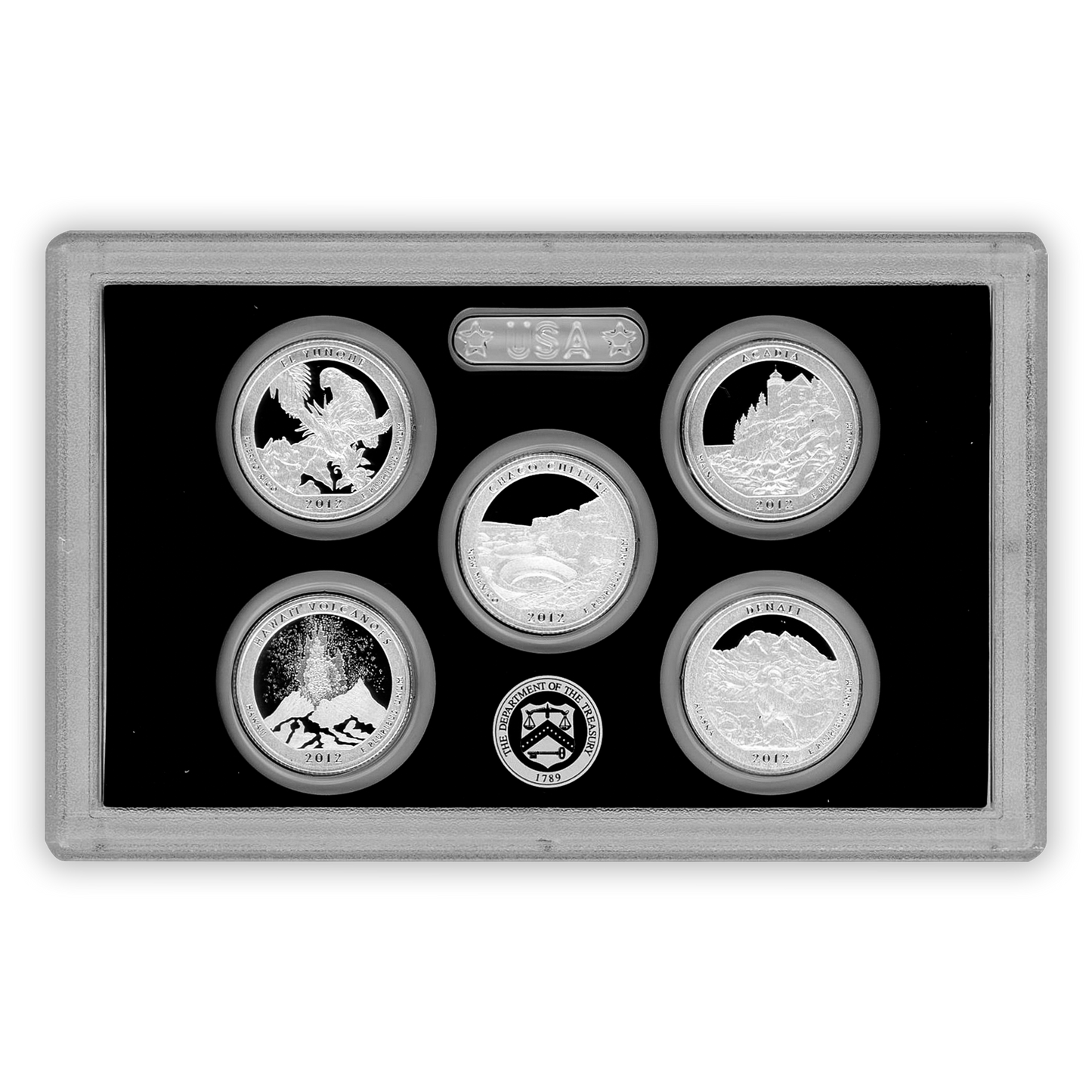 2012 Silver Proof Set - 14 Coins