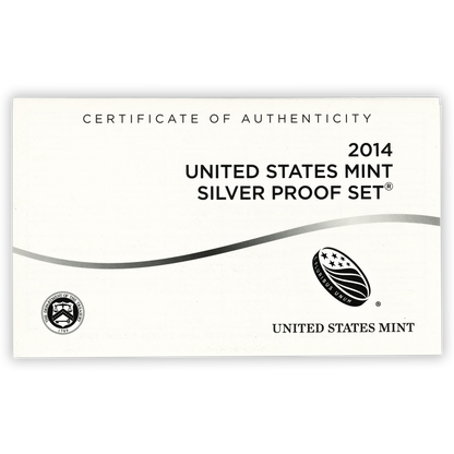 2014 Silver Proof Set - 14 Coins