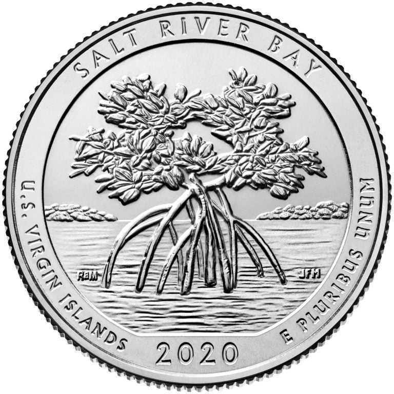 2020 Salt River Bay Quarter Dollar West Point - Brilliant Uncirculated