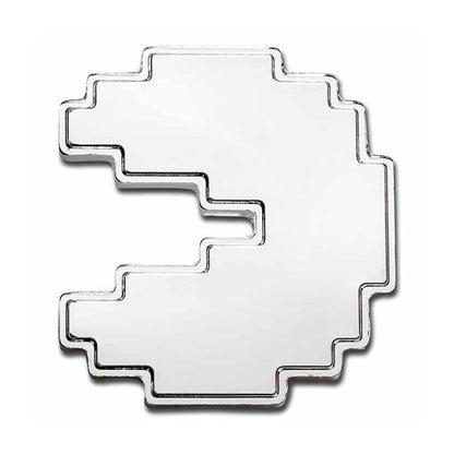 2021 Niue - PAC-MAN Shaped - 1 oz Silver BU coin