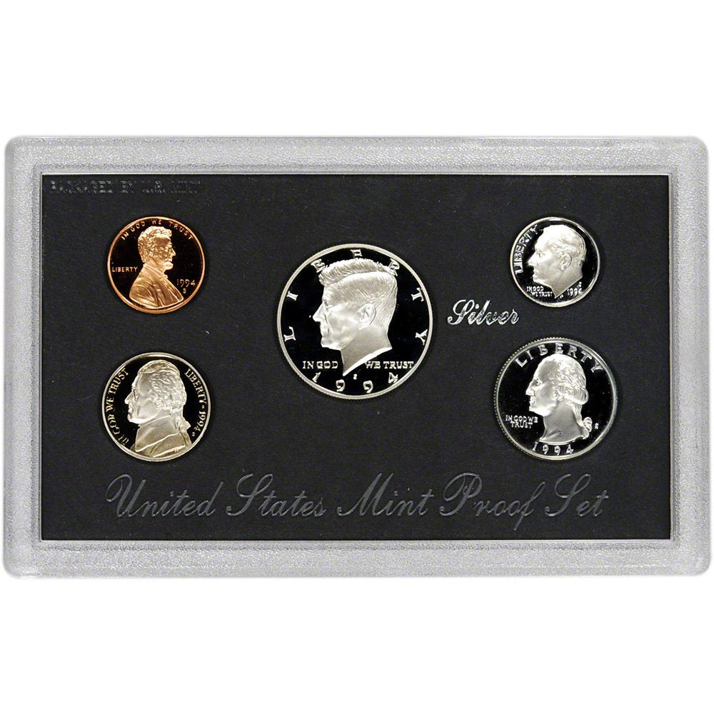 1994 Silver Proof Set - 5 Coins