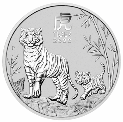 2022 1/2oz Silver Australian Lunar Tiger