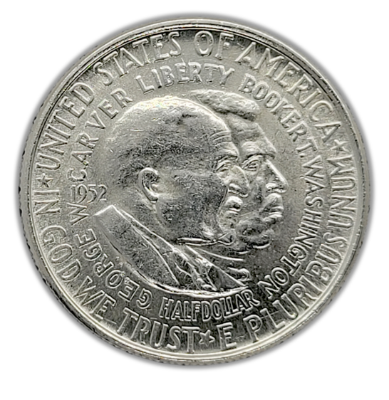 1951 1954 Washington Carver Silver Half Dollar Slider CoinsTV