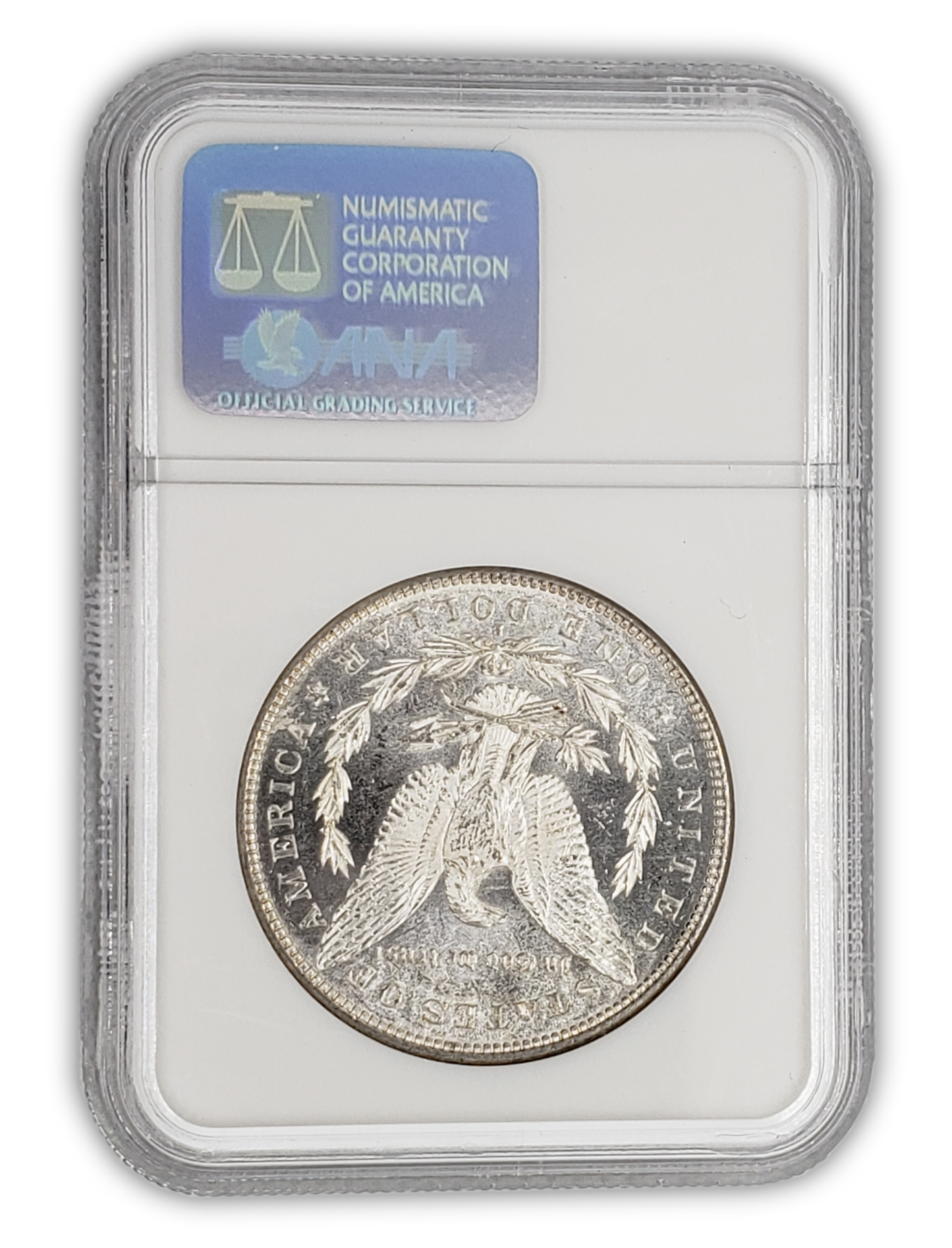 1891 Morgan Silver Dollar San Francisco - NGC MS64 Sight White