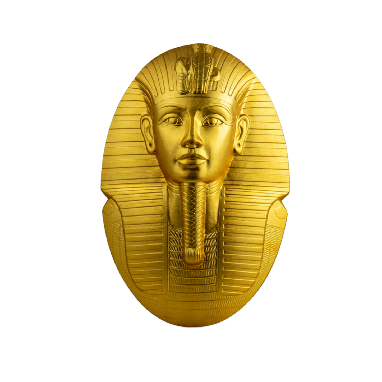 2022 3 oz The Mask of Tutankhamun 24K Gold Plating Silver