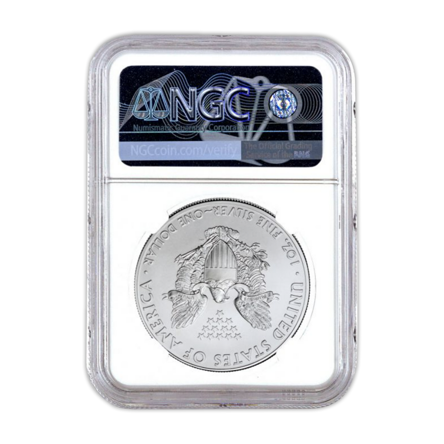 2021 Silver Eagle - Heraldic Eagle Type 1 - Last Day of Production NGC MS70 35th Anniversary Label