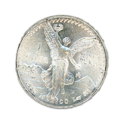 1982 Mexican Libertad - 1oz Silver BU