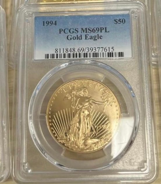 1994 $50 Gold Eagle PCGS MS69 PL