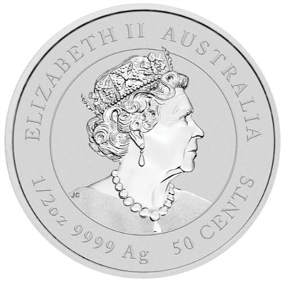 2022 1/2oz Silver Australian Lunar Tiger